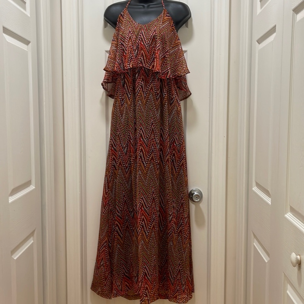 Long  dress 👗 multi color
